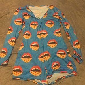 one piece  pajama set